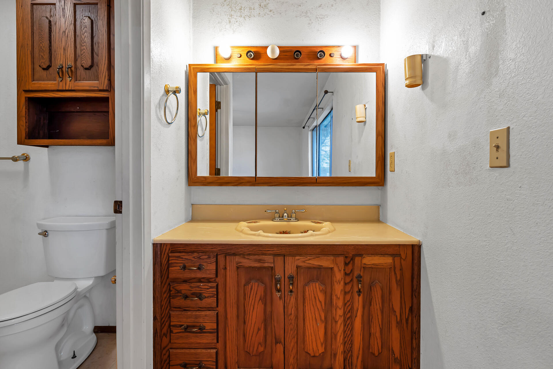 240 D Street Tehama, CA 96090 - Photo 17 of 41 a bathroom with a sink and a toilet
