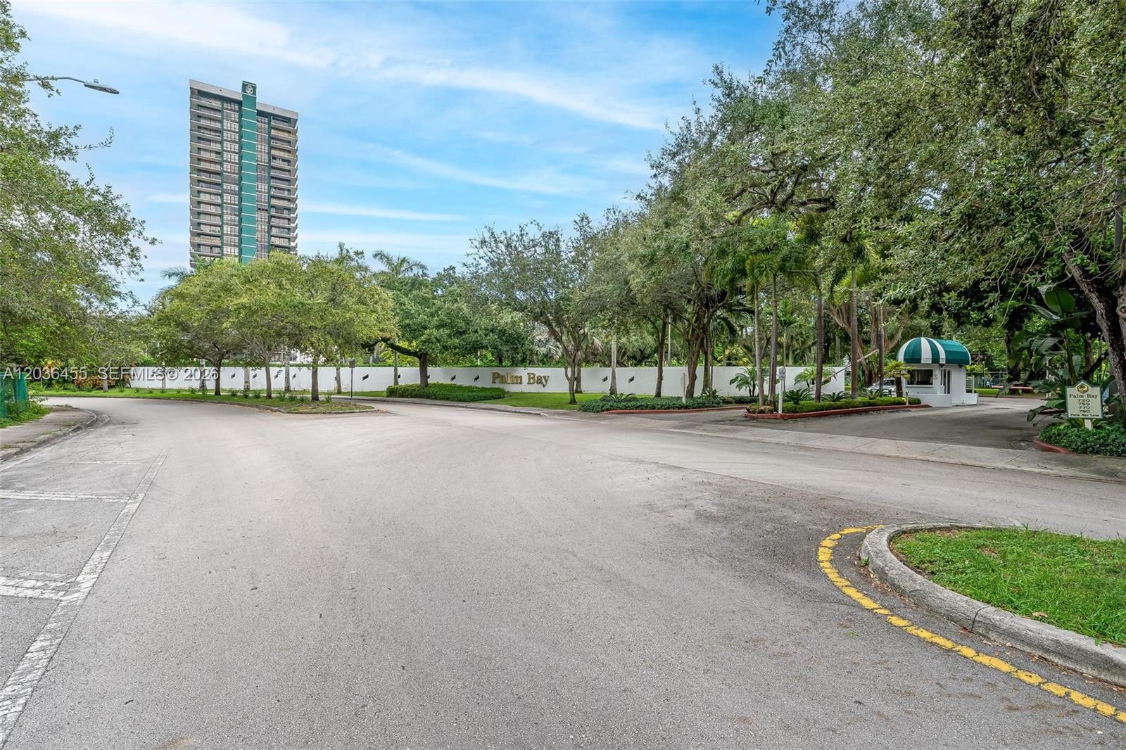 780 Northeast 69th Street, Unit 1010 Miami, FL 33138 - Photo 3 of 31 a view of outdoor space with garden and trees