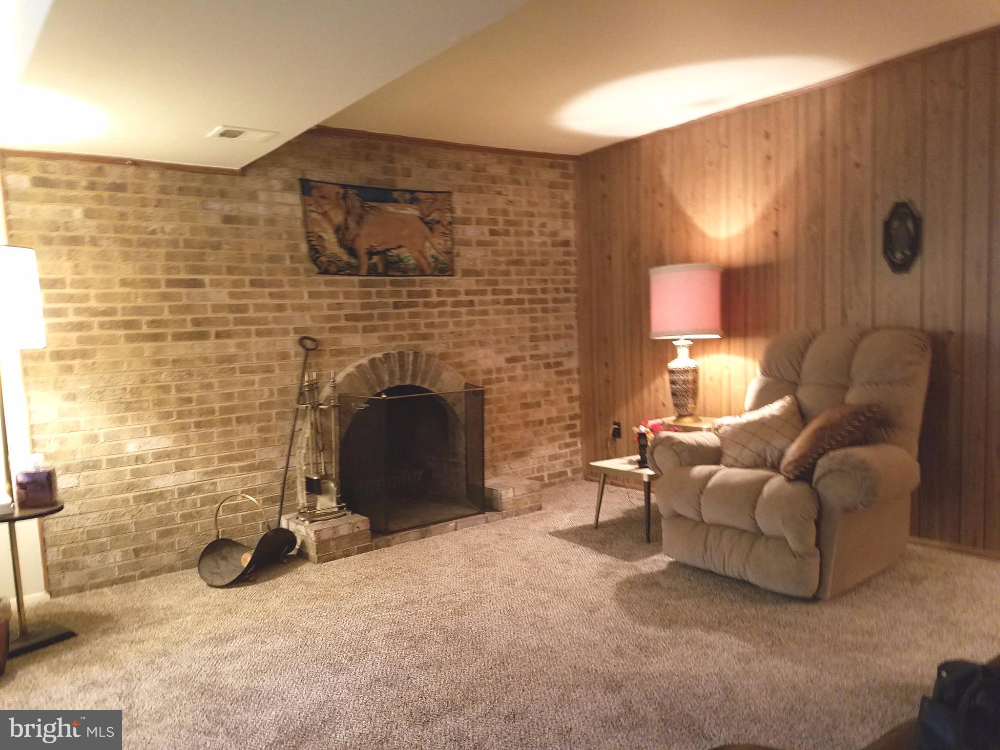 14308 Morton Hall Road Silver Spring, MD 20906 - Photo 18 of 30 Relax by fireplace in Recreation Room