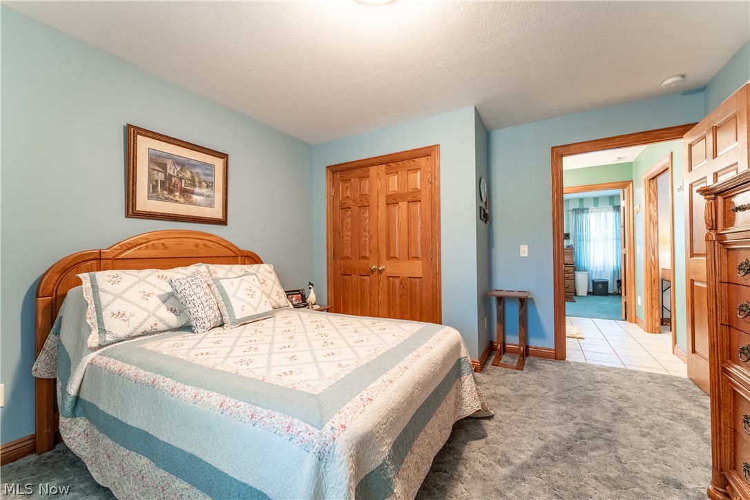 20 Reedsburg Road Wooster, OH 44691 - Photo 21 of 42 Bedroom featuring a closet and light colored carpet