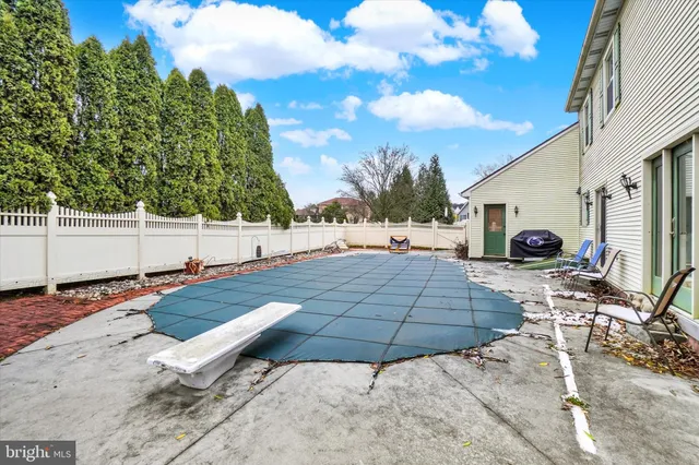 a view of outdoor space with seating