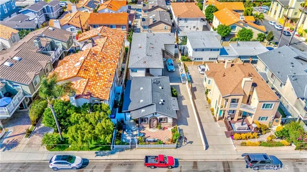 an aerial view of residential building