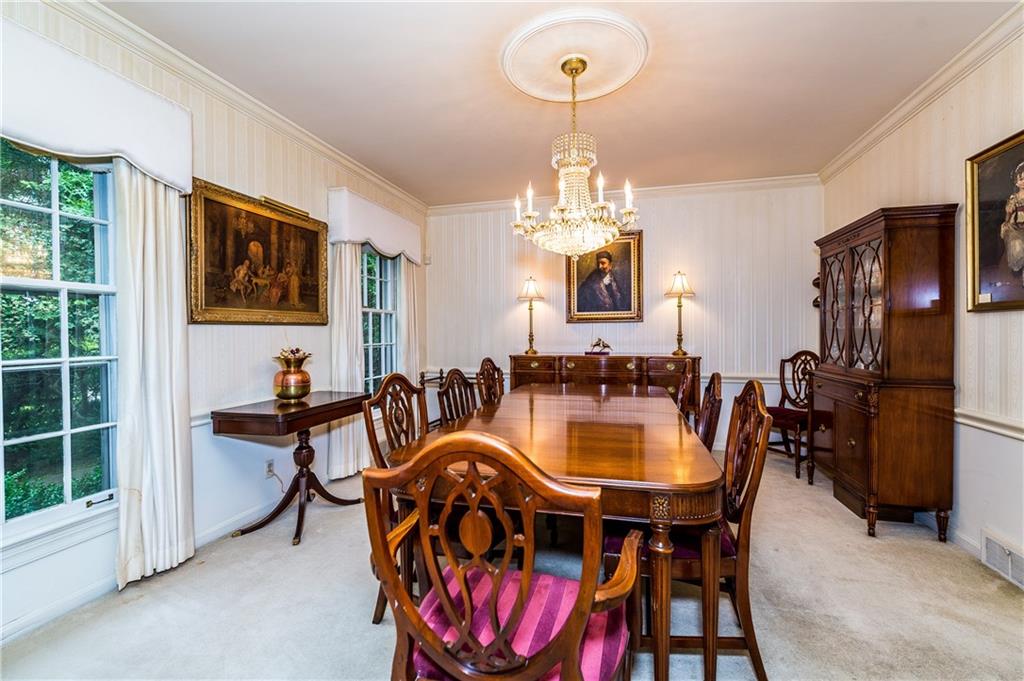 1624 Powers Run Road Pittsburgh, PA 15238 - Photo 6 of 25 DINING ROOM 14X13: Crown molding and chair rail decorates your formal dining room.