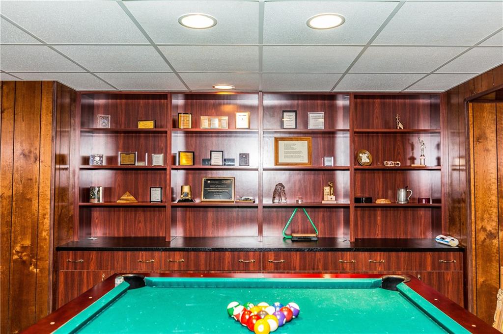 1624 Powers Run Road Pittsburgh, PA 15238 - Photo 10 of 25 POOL ROOM 20X14: Built in shelves will be a great place to display all your trophies or sport memorabilia.