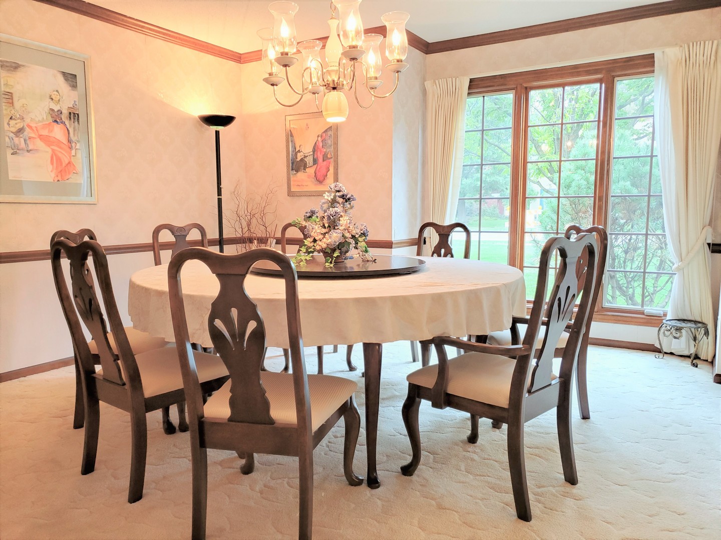1013 Galen Drive Champaign, IL 61821 - Photo 20 of 68 a view of a dining room with furniture window and outside view