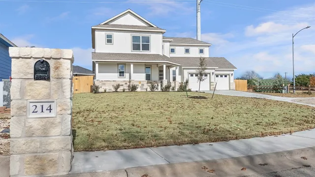 a view of front door of house