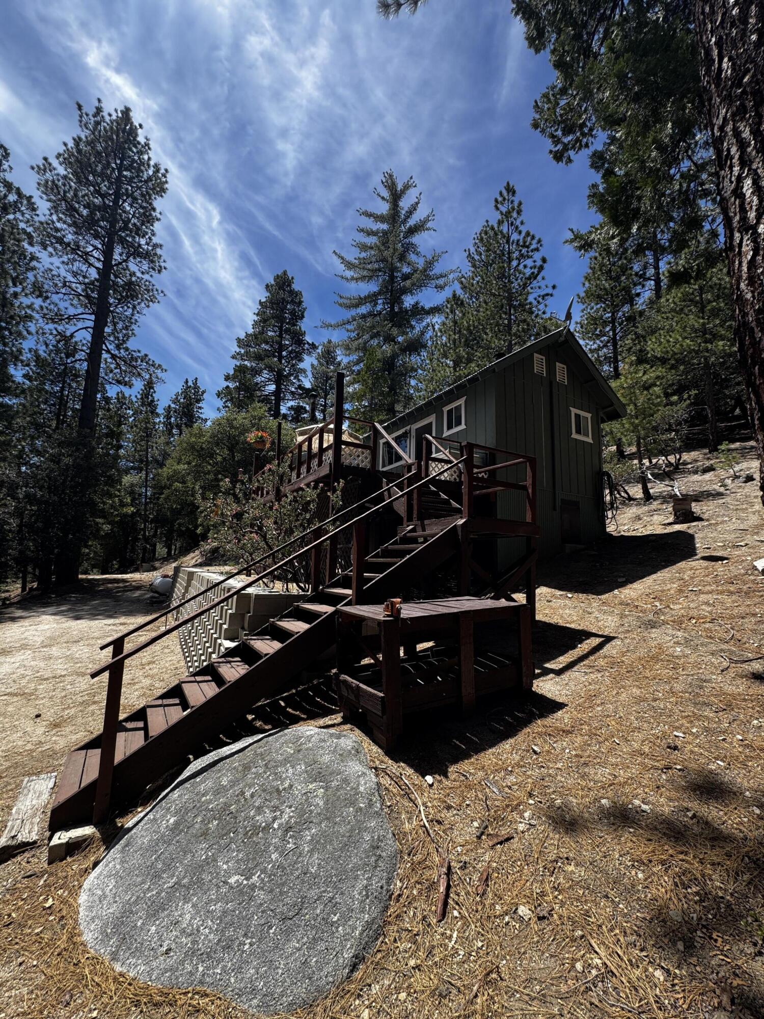52670 Forest Rte 4S02 Idyllwild, CA 92549 - Photo 26 of 51 a view of a roof with sitting area