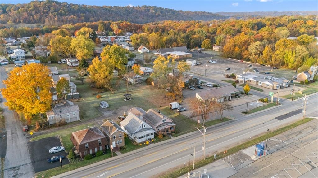 3144 Leechburg Road Lower Burrell, PA 15068 - Photo 4 of 47 an aerial view of residential house with parking