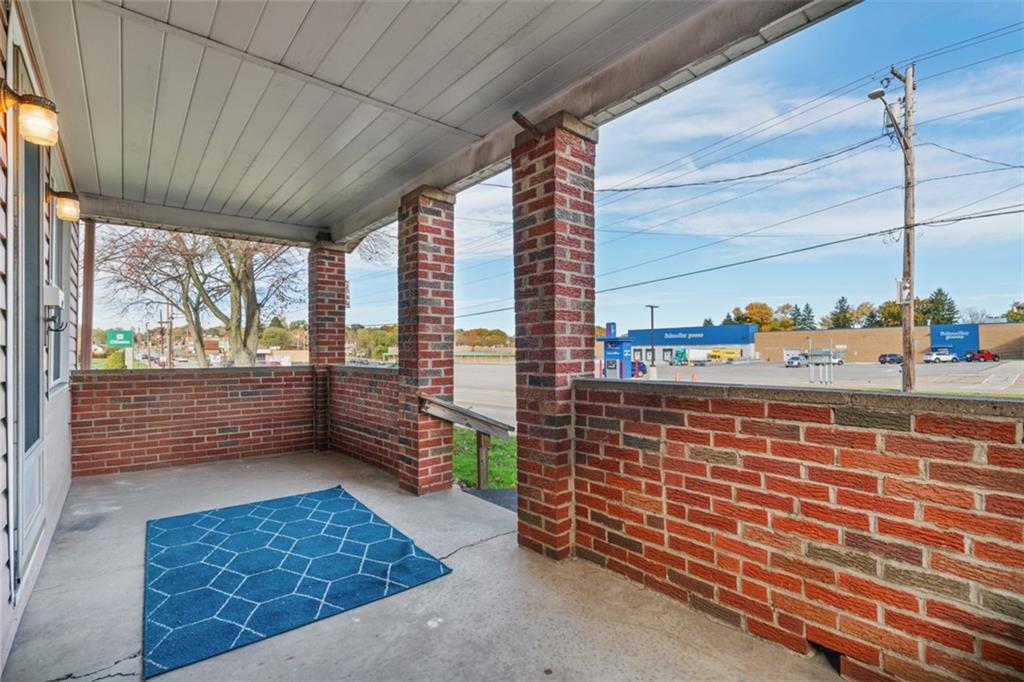 3144 Leechburg Road Lower Burrell, PA 15068 - Photo 5 of 47 a balcony view with an outdoor seating