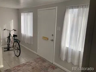 a view of hallway with white walls