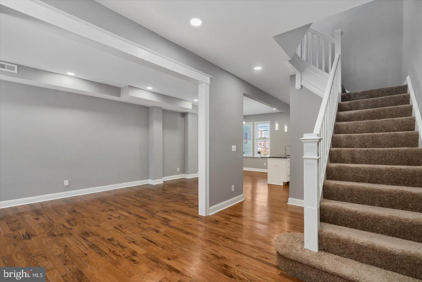 327 Lyndhurst Street Baltimore, MD 21229 - Photo 11 of 44 a view of an entryway with wooden floor
