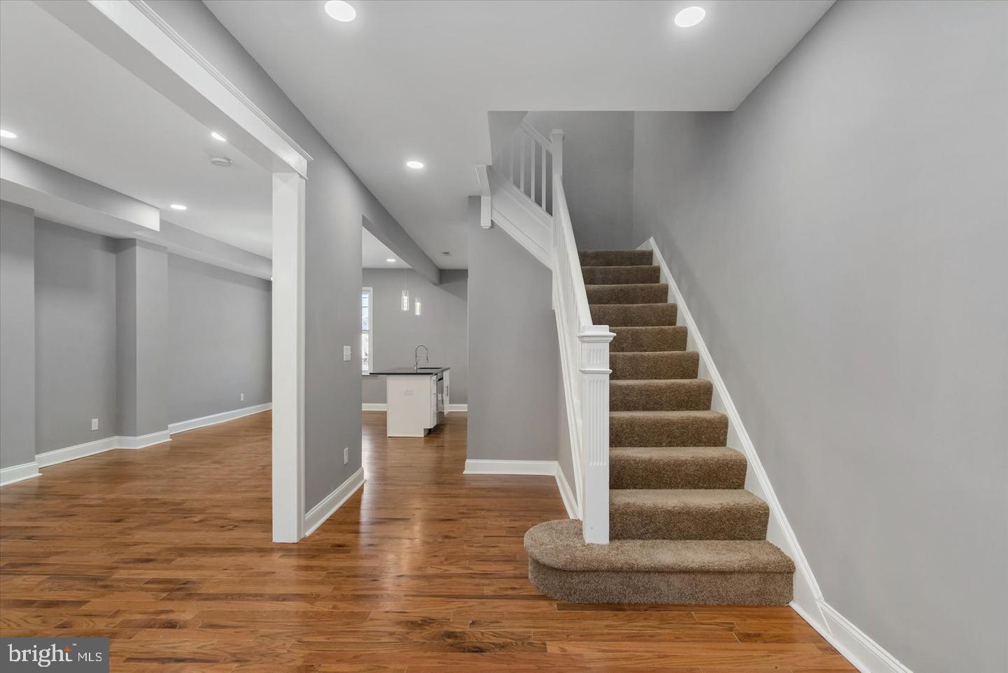 327 Lyndhurst Street Baltimore, MD 21229 - Photo 21 of 44 a view of entryway and hall with wooden floor