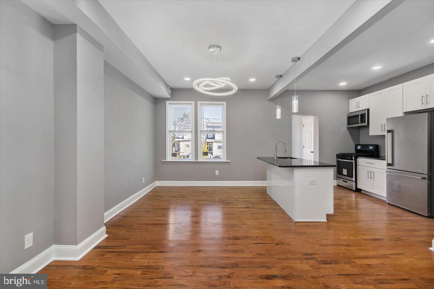 327 Lyndhurst Street Baltimore, MD 21229 - Photo 10 of 44 a view of kitchen with cabinets and stainless steel appliances