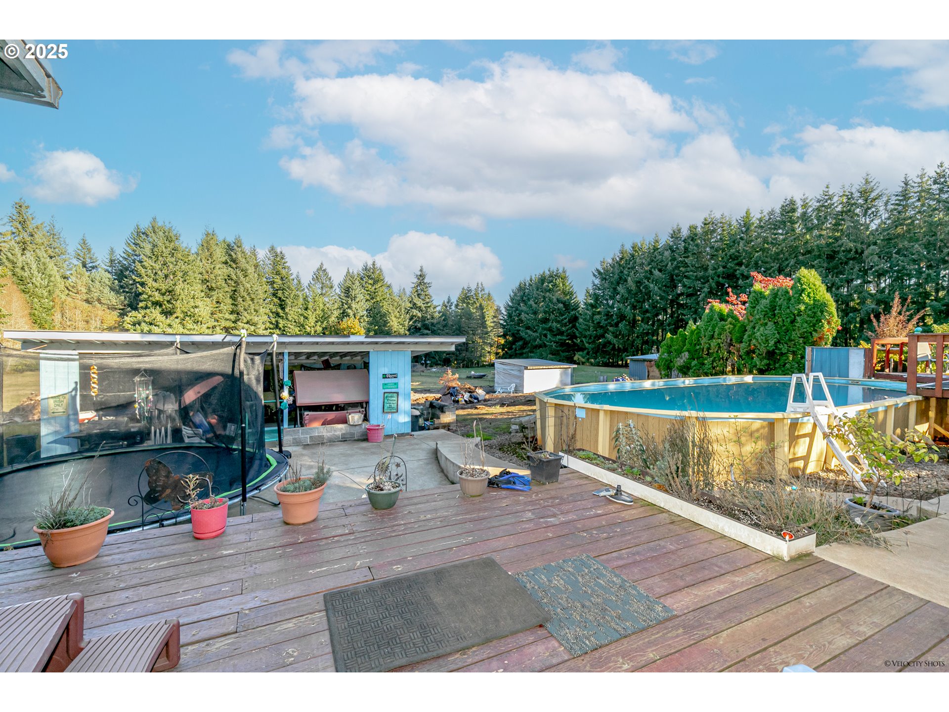38289 Southeast Coupland Road Estacada, OR 97023 - Photo 32 of 48 a view of swimming pool with lounge chair