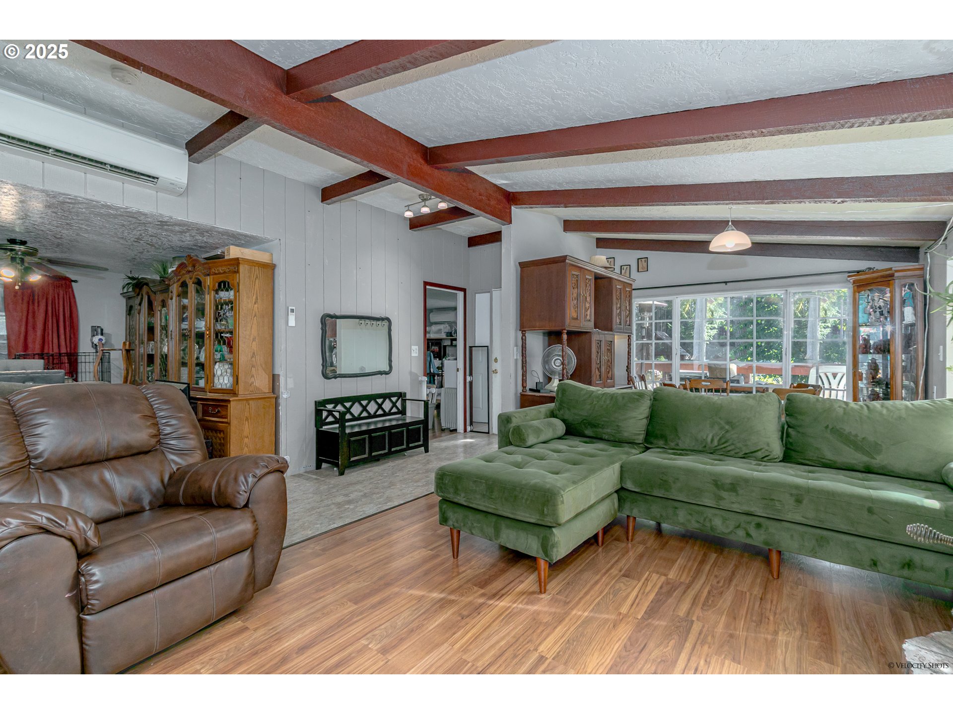 38289 Southeast Coupland Road Estacada, OR 97023 - Photo 7 of 48 a living room with furniture and a fireplace