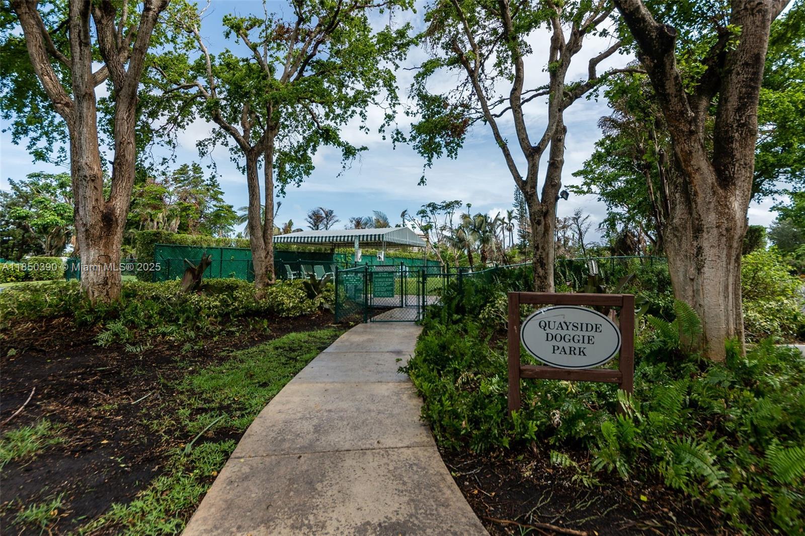 1000 Quayside Terrace, Unit 308 Miami, FL 33138 - Photo 6 of 28 a view of a backyard with garden