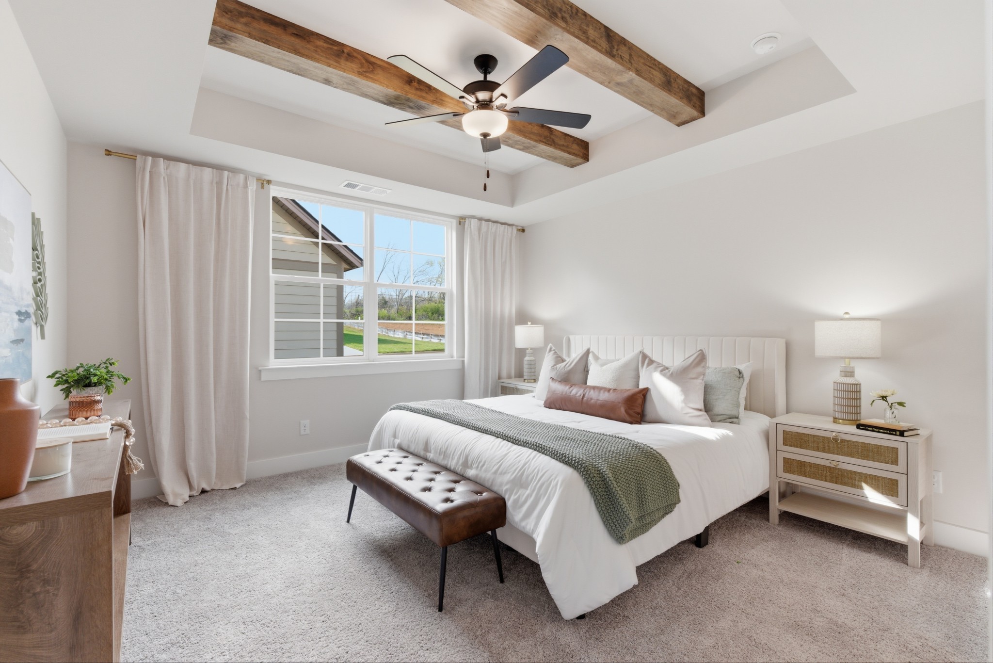 1809 Flatwaters Street Spring Hill, TN 37174 - Photo 16 of 27 a bedroom with a bed furniture and a window