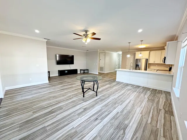 a view of a living room