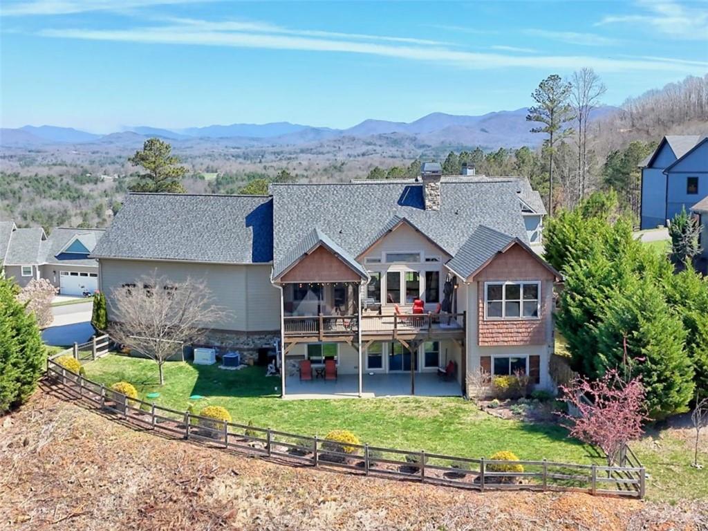 899 Ridge Pointe Way Blairsville, GA 30512 - Photo 81 of 88 an aerial view of a house