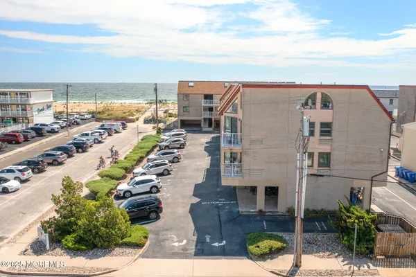a view of balcony with furniture