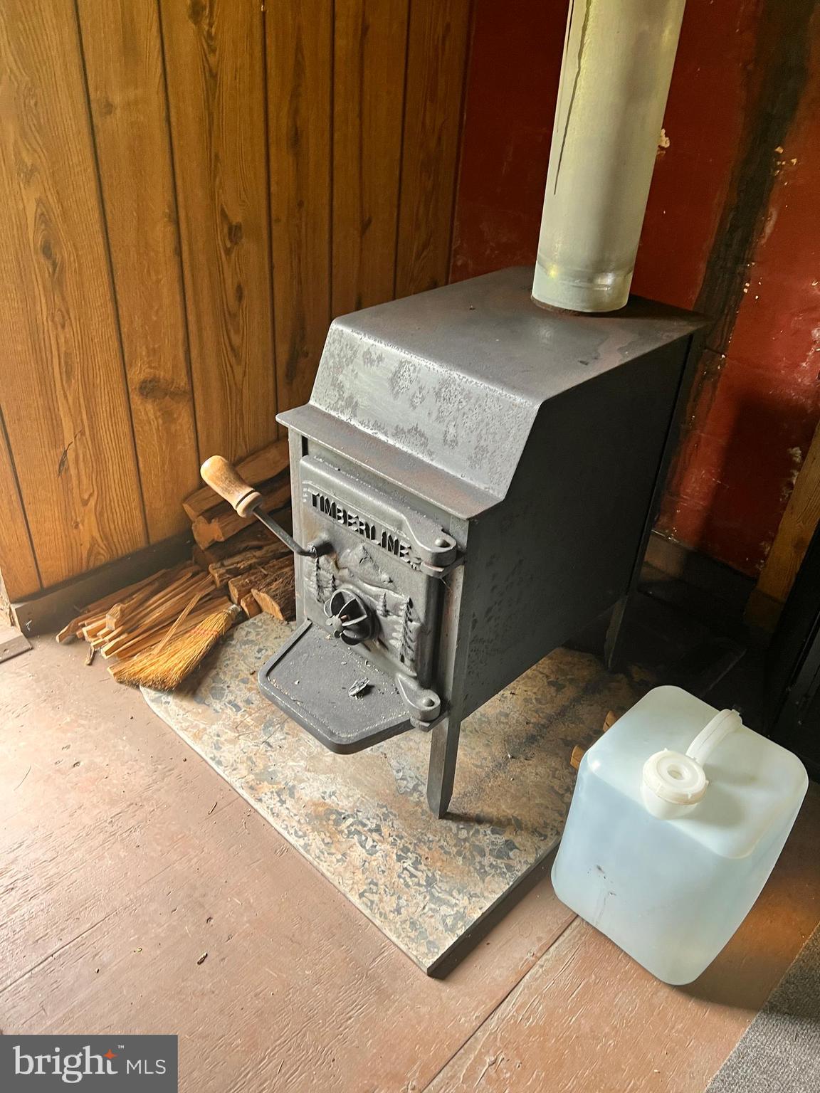 10 Co Rte 2/3 Hedgesville, WV 25427 - Photo 10 of 48 Plenty of heat from this wood stove.