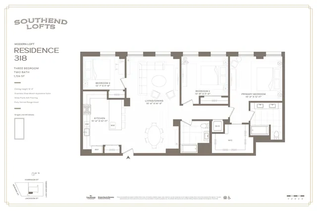 $1,850,000 | 38 Jackson Street, Unit 318, Hoboken, NJ 07030