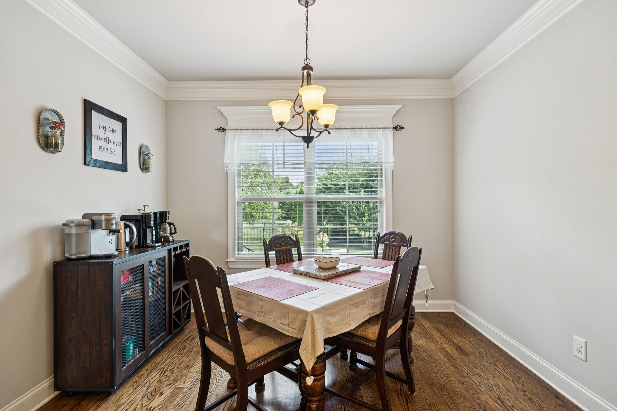 8009 June Apple Lane Spring Hill, TN 37174 - Photo 24 of 69 a view of a dining room with furniture window and outside view