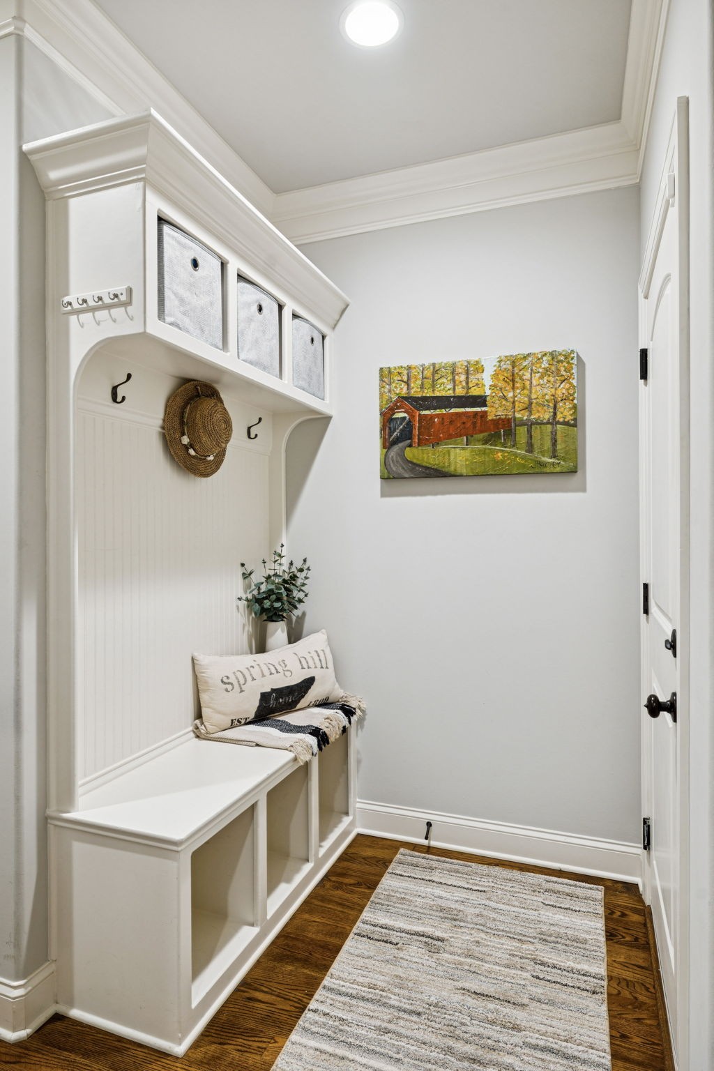 8009 June Apple Lane Spring Hill, TN 37174 - Photo 29 of 69 a view of an entryway with wooden floor