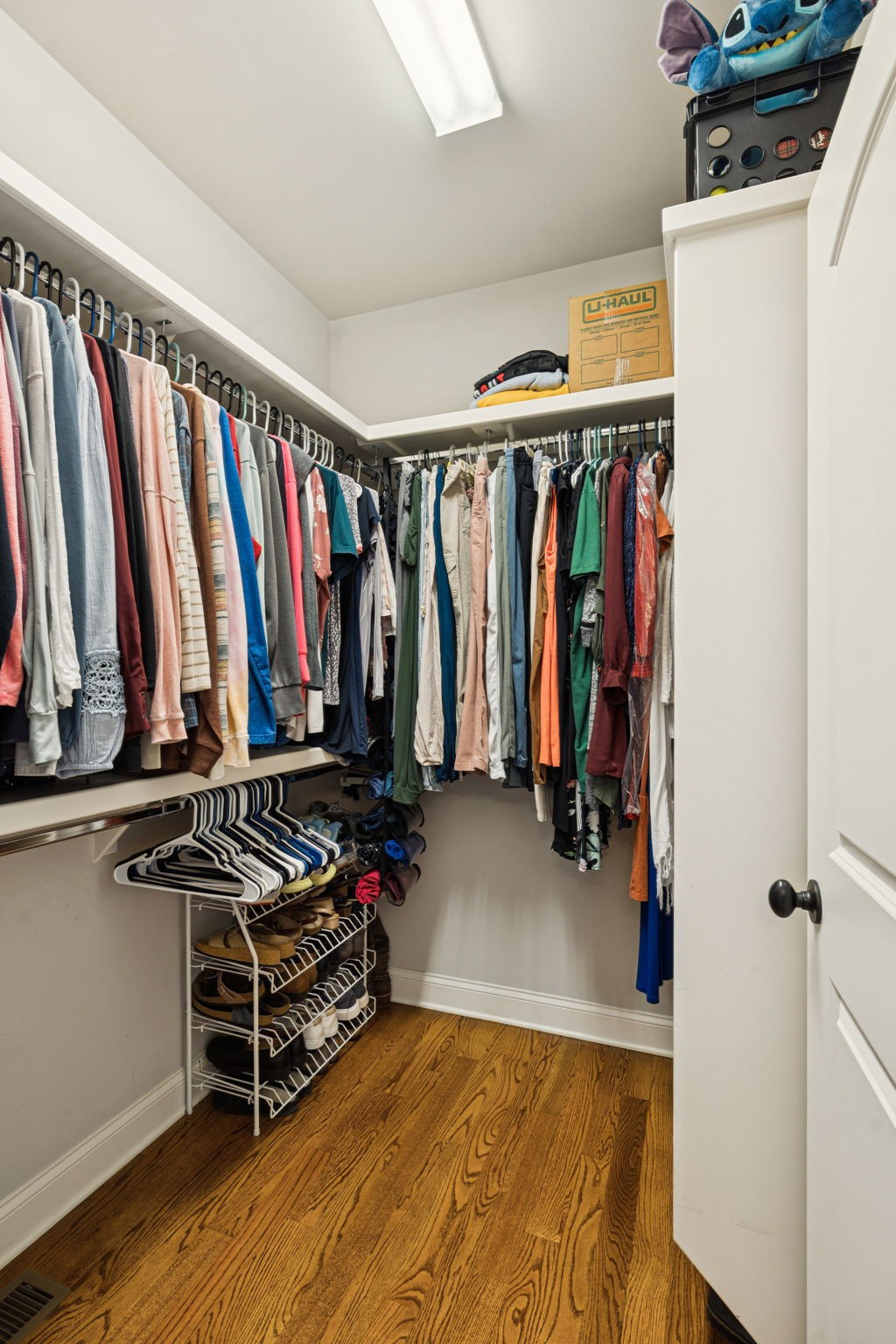 8009 June Apple Lane Spring Hill, TN 37174 - Photo 42 of 69 a view of walk in closet with clothes and shoes