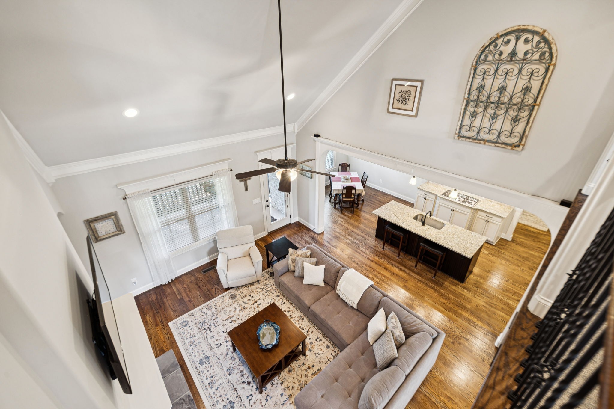 8009 June Apple Lane Spring Hill, TN 37174 - Photo 54 of 69 a living room with a couch