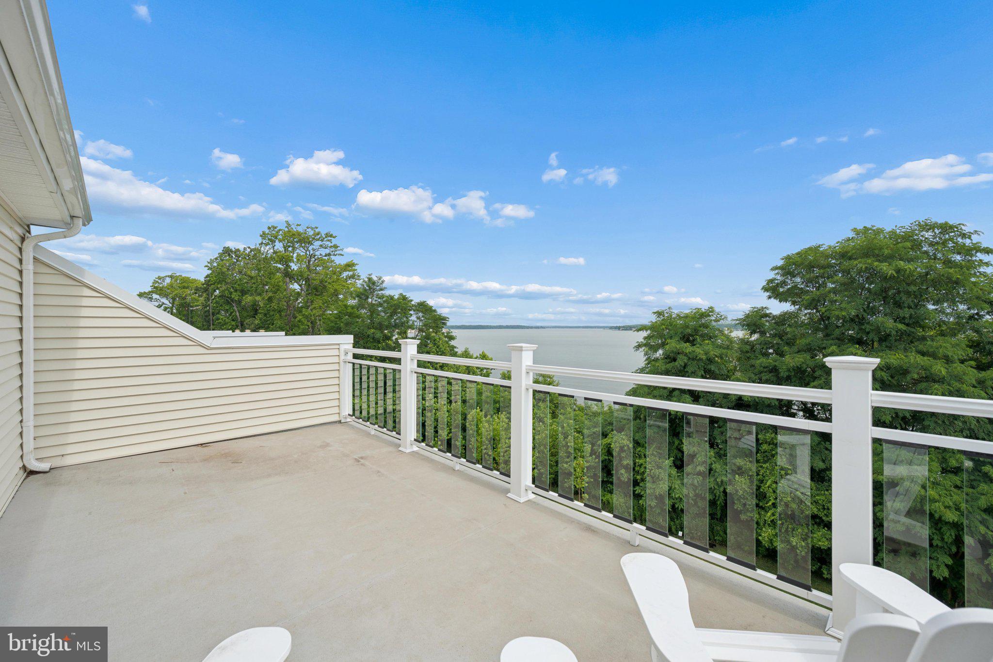 3062 Shaws Road Edgemere, MD 21219 - Photo 55 of 94 Rooftop Deck Priivacy Walls