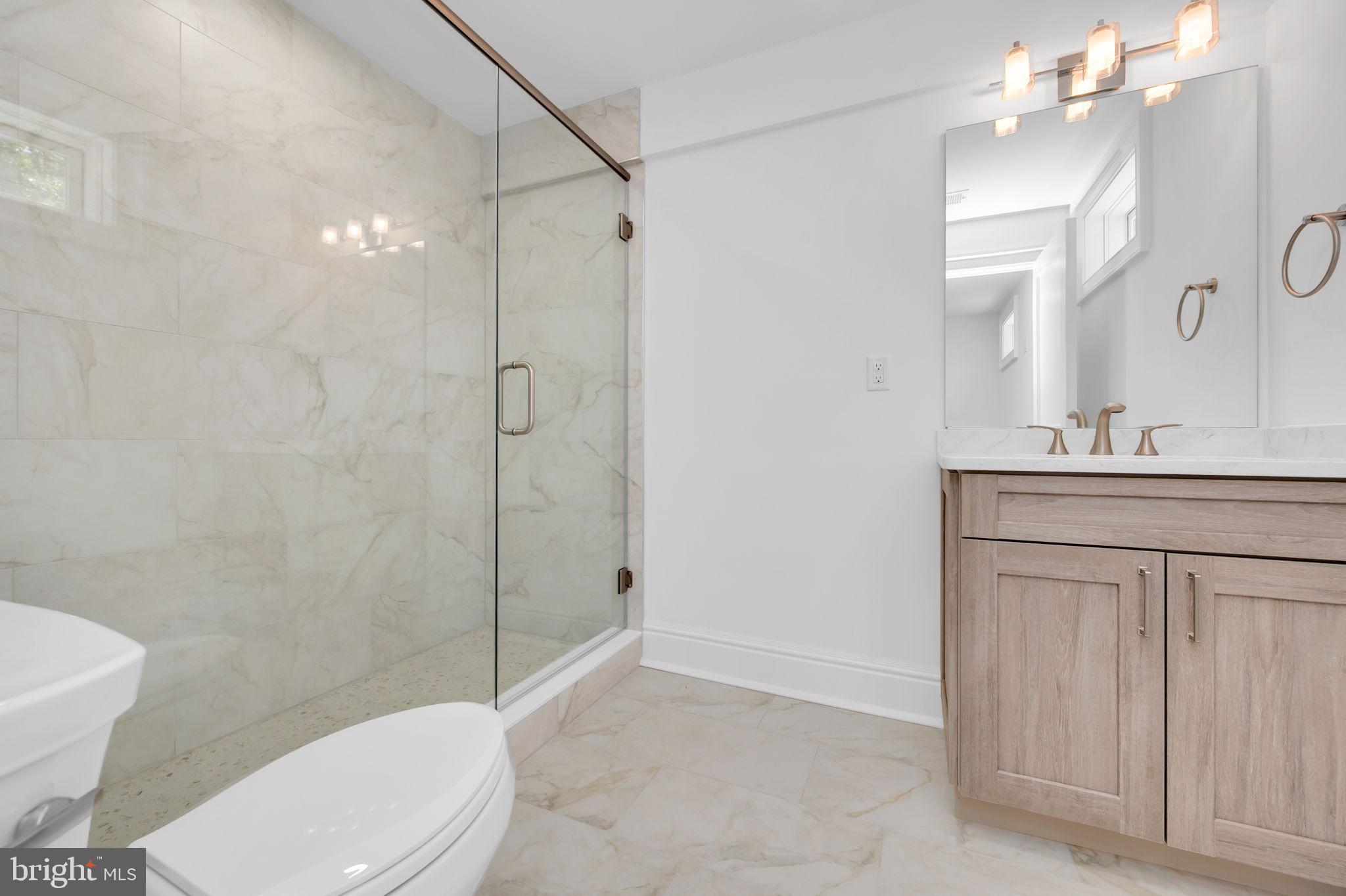 32 Gulick Road Princeton, NJ 08540 - Photo 26 of 56 Sleek modern bathroom oasis.