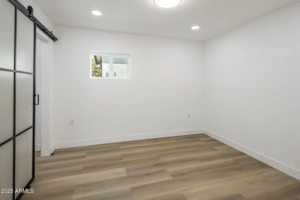 a view of a small space