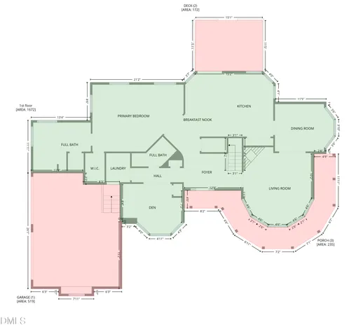 $540,000 | 6952 Ogburn Farms Drive, Willow Spring, NC 27592