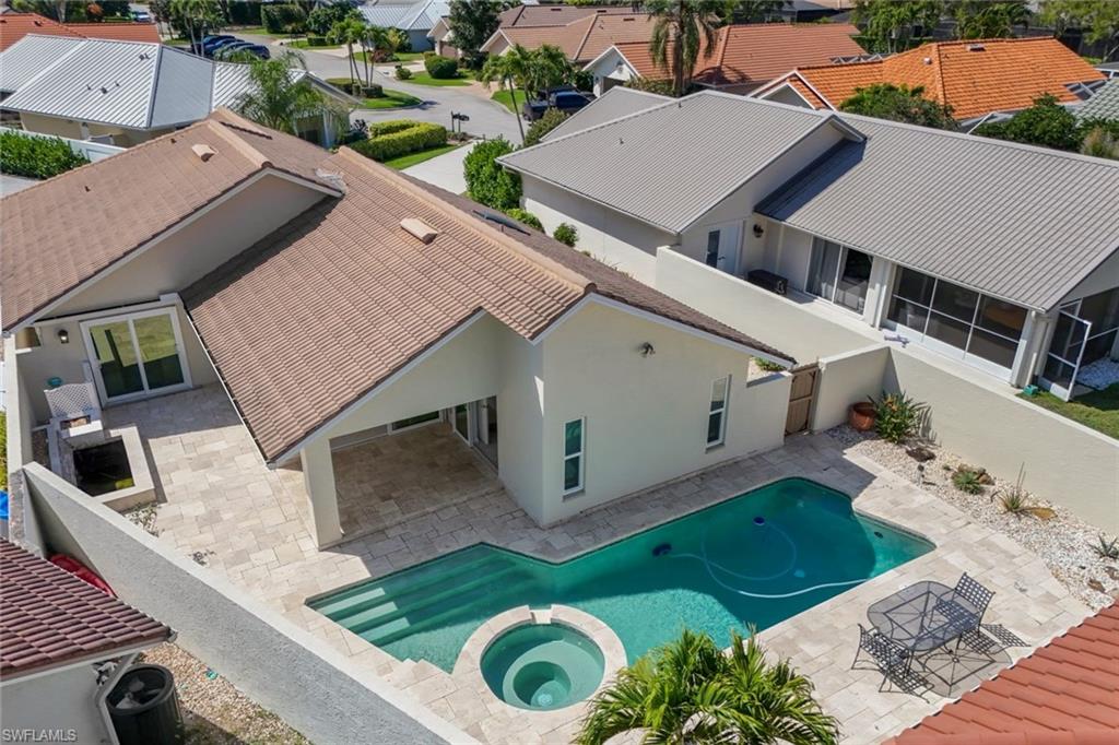 11054 Linnet Lane Naples, FL 34119 - Photo 42 of 50 an aerial view of a house with garden