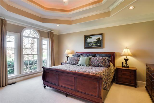 1475 Ridley Drive Franklin, TN 37064 - Photo 10 of 20 Master bedroom on the main level. It has a flex room off it with French doors...perfect for an office, nursery, sitting room etc. Owners use it as an exercise room. It even has a closet!