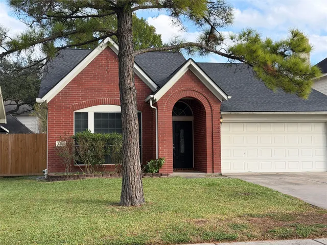 a backyard of a house