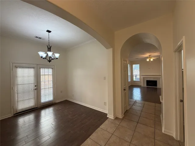 a view of a small space