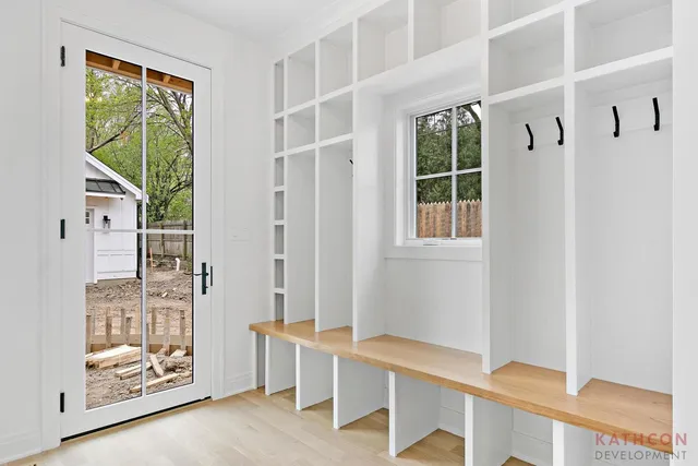 a view of workspace with window