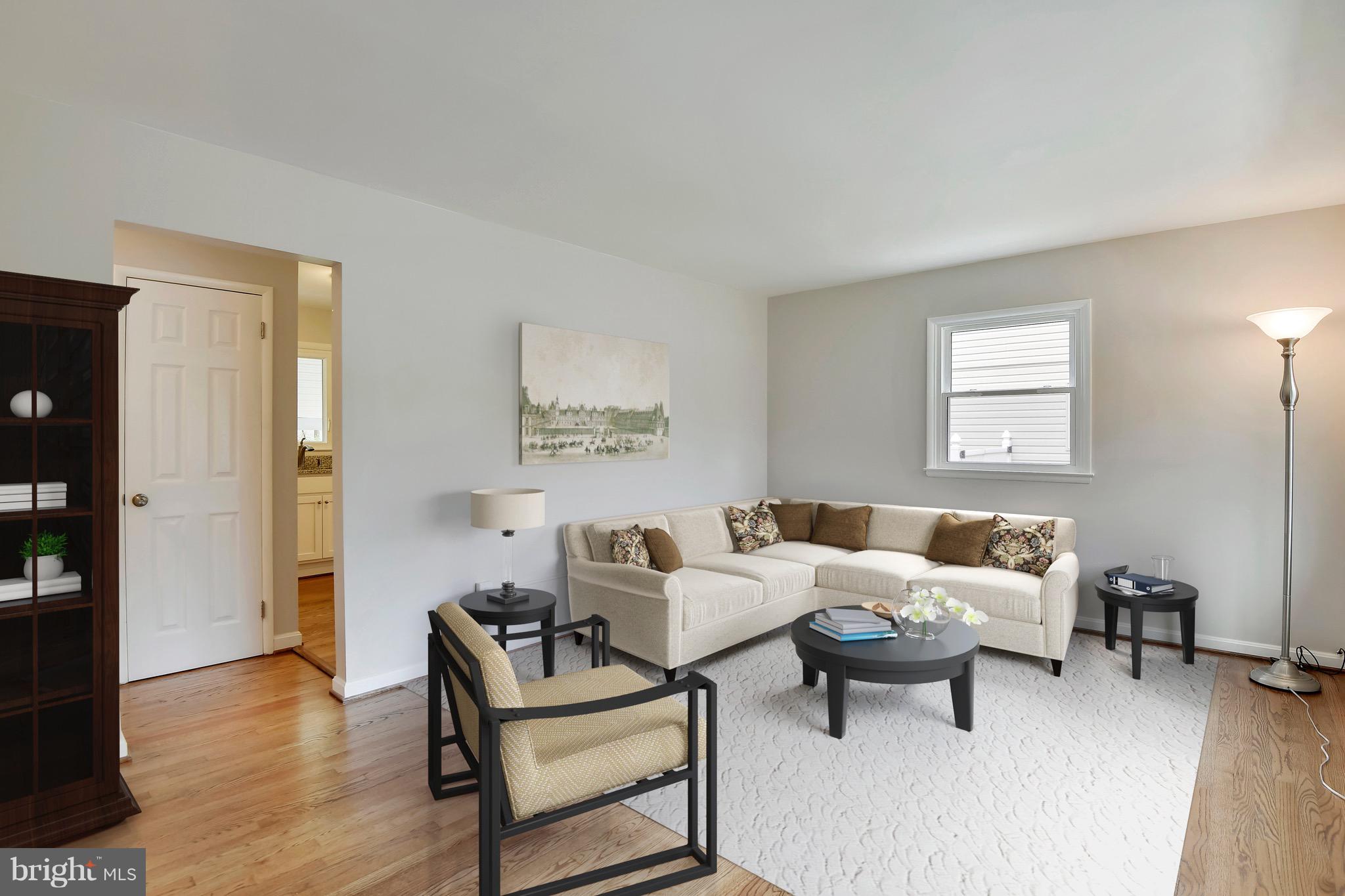 Bright and Spacious Living Room