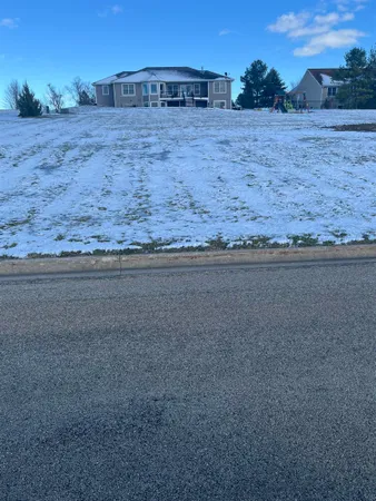 a view of a dry yard