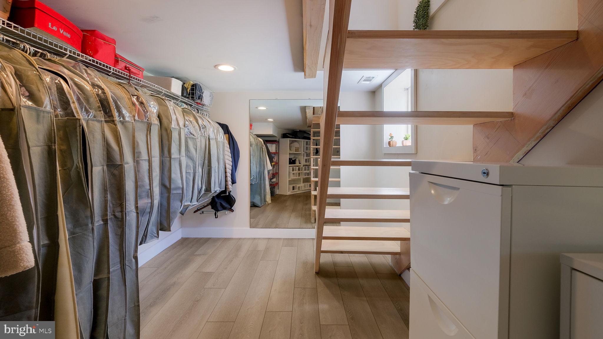 2308 3rd Marcus Hook, PA 19061 - Photo 26 of 37 a view of walk in closet with clothes and shoes