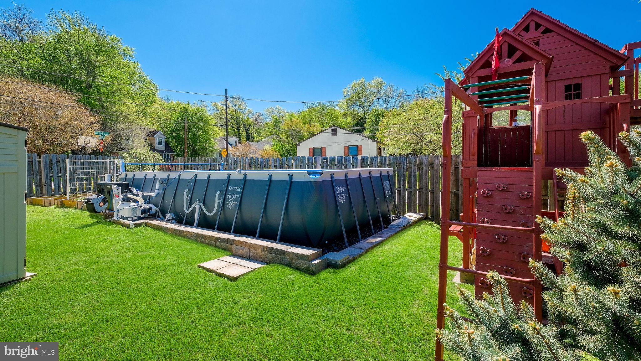 2308 3rd Marcus Hook, PA 19061 - Photo 30 of 37 a view of a backyard with a garden