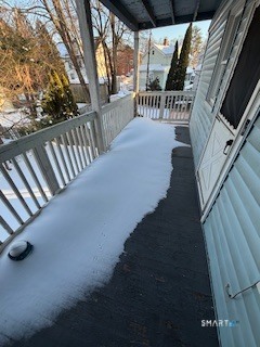 14 Guilfoile Street, Unit 2 Waterbury, CT 06708 - Photo 15 of 17 a view of balcony and with furniture