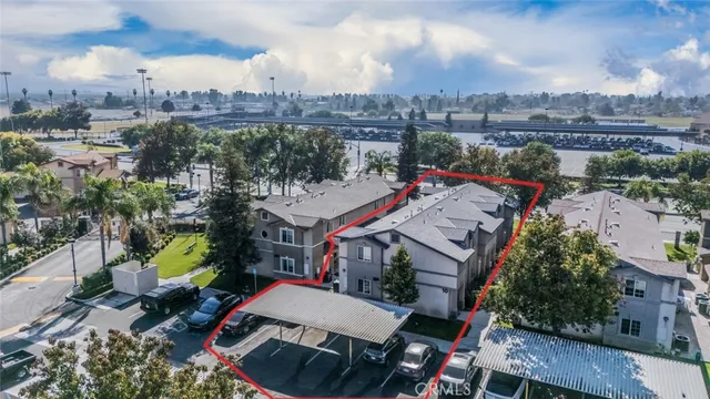 a view of a couches in front of house