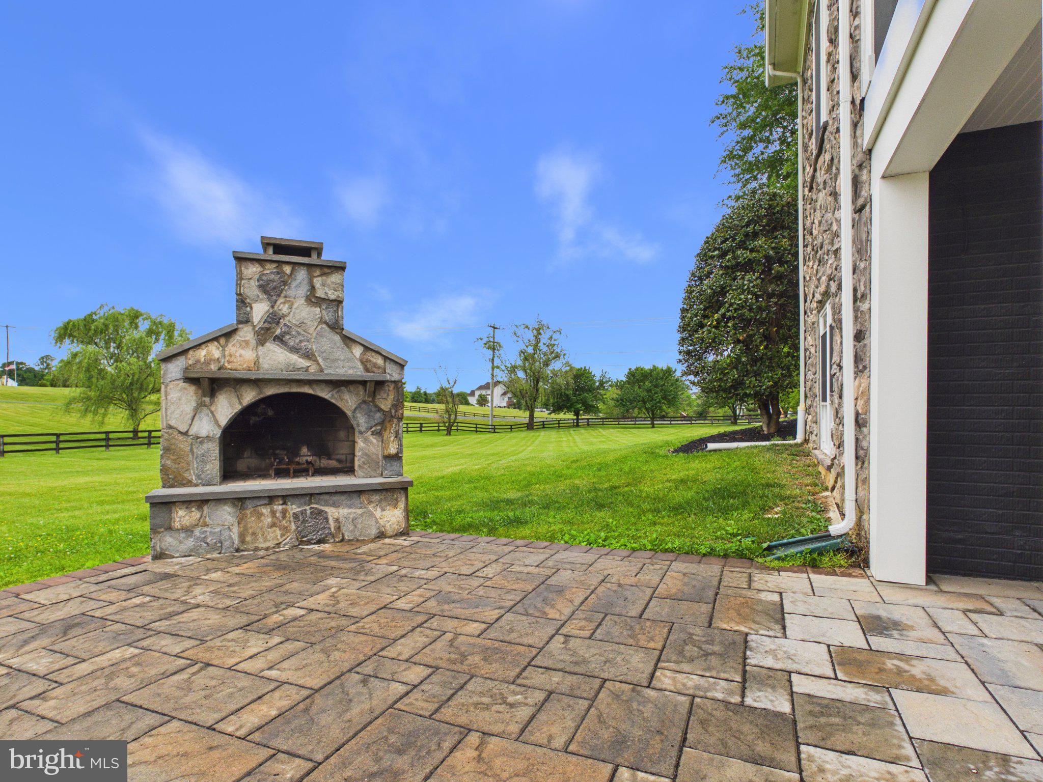 38565 Piggott Bottom Road Hamilton, VA 20158 - Photo 61 of 85 Charming outdoor space with stone fireplace.