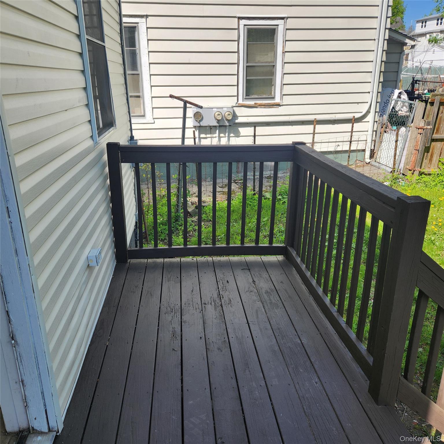5 Morton Street Poughkeepsie, NY 12601 - Photo 22 of 23 a view of a balcony with wooden floor