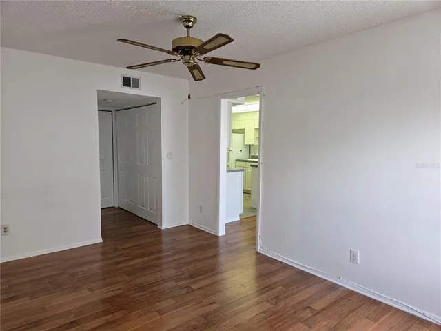 wooden floor in an empty room