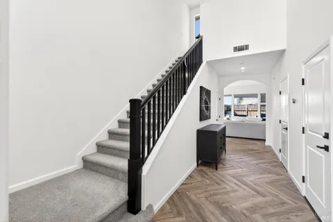 a kitchen with a sink and a window