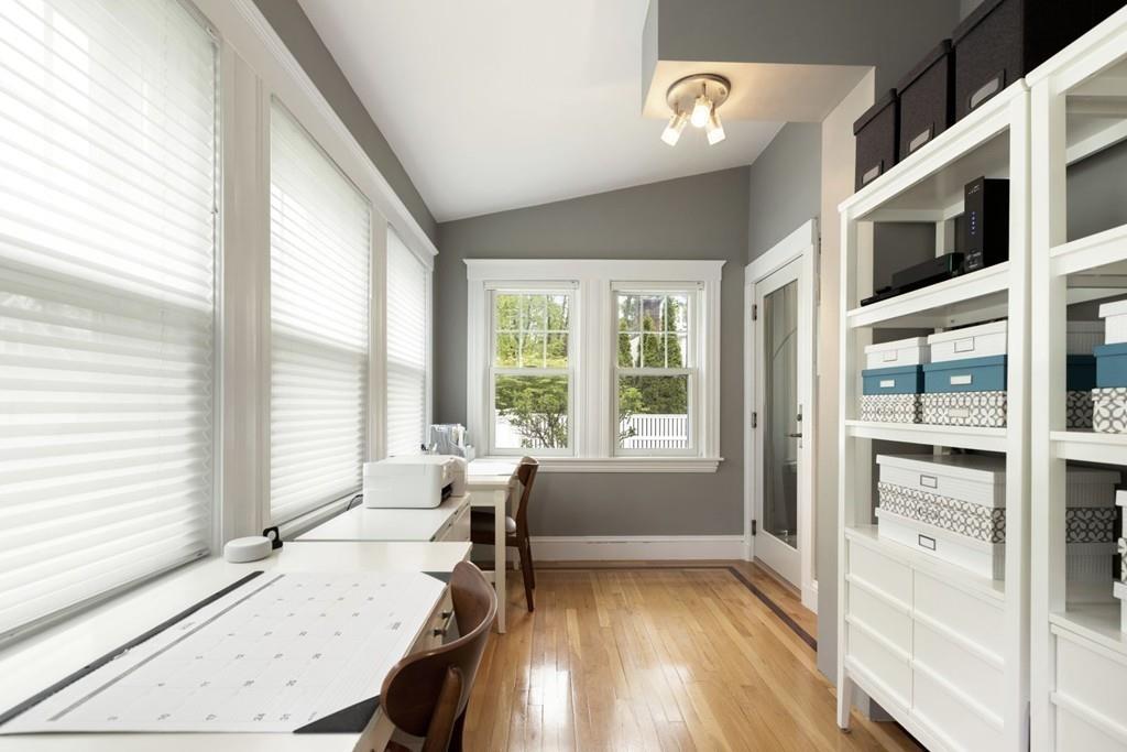4 Bryn Mawr Road Wellesley, MA 02482 - Photo 10 of 27 a living room with furniture and large windows